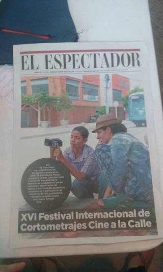 Couverture du journal colombien "El Espectador"